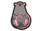 Pocket Rat Sitting Rodent Multi-Color Embroidered Iron-On or Hook & Loop Patch Applique